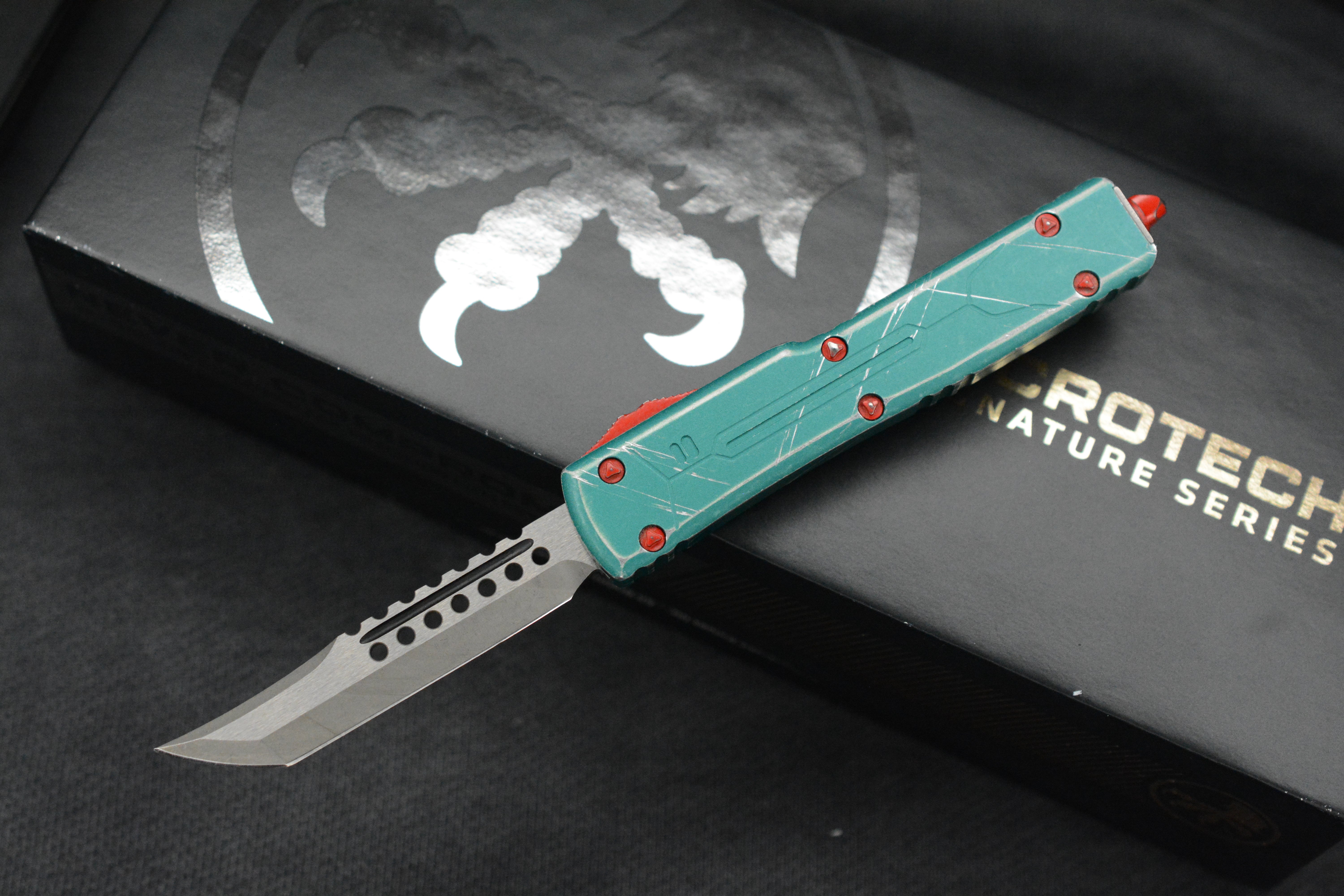 Microtech Hell NEW Microtech UTX-70 Hell Hound Blade Bounty Hunter - 04/2023 SN976 ...