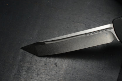 NEW Microtech Halo IV Tanto Edge - Hardcoat Ano Aircraft Alloy w/ DOA 01/2026