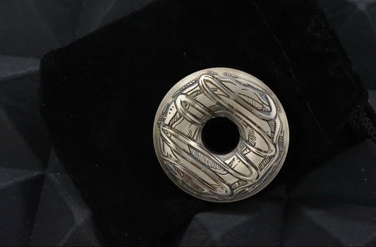 New GrimNutz Urban EDC “Lifesaver” Drizzle Engraved Brass Pocket Art