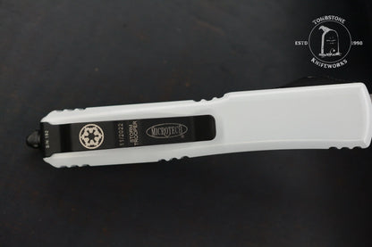 Microtech Ultratech S/E STD Storm Trooper White Deep Engraved