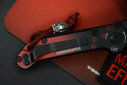 NEW Microtech LUDT 3.5" T/E Gen III Deadpool Edition