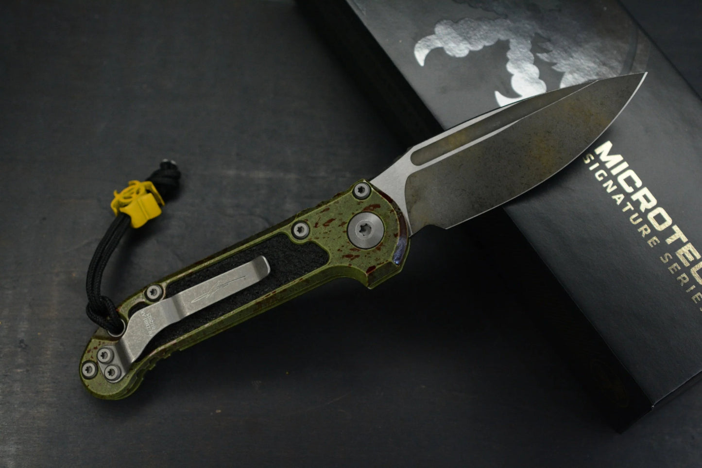 Microtech LUDT Outbreak Gen III S/E with Matching Yellow Radioactive Bead