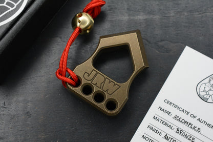 NEW JRW Accomplice - Antiqued Bronze - Belmont Special Edition w/ Brass Bead