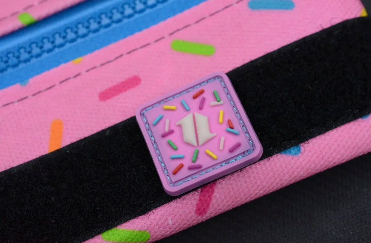 “NEW” Dessert Warrior Waxed Canvas EDC Patch Pouch DW Die Bead & DW RE Patch