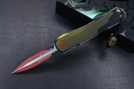 RARE Heretic Manticore X D/E Bounty Hunter Cell Shaded w/ Boba Fett Bead SN014