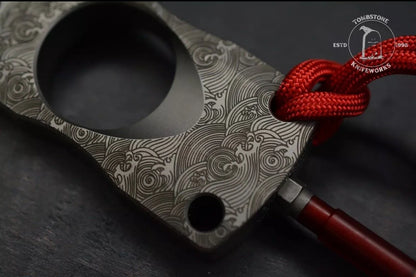 Prometheus Design Werx SPD Ti Knuck Driver w/F**k Face Homage Bead