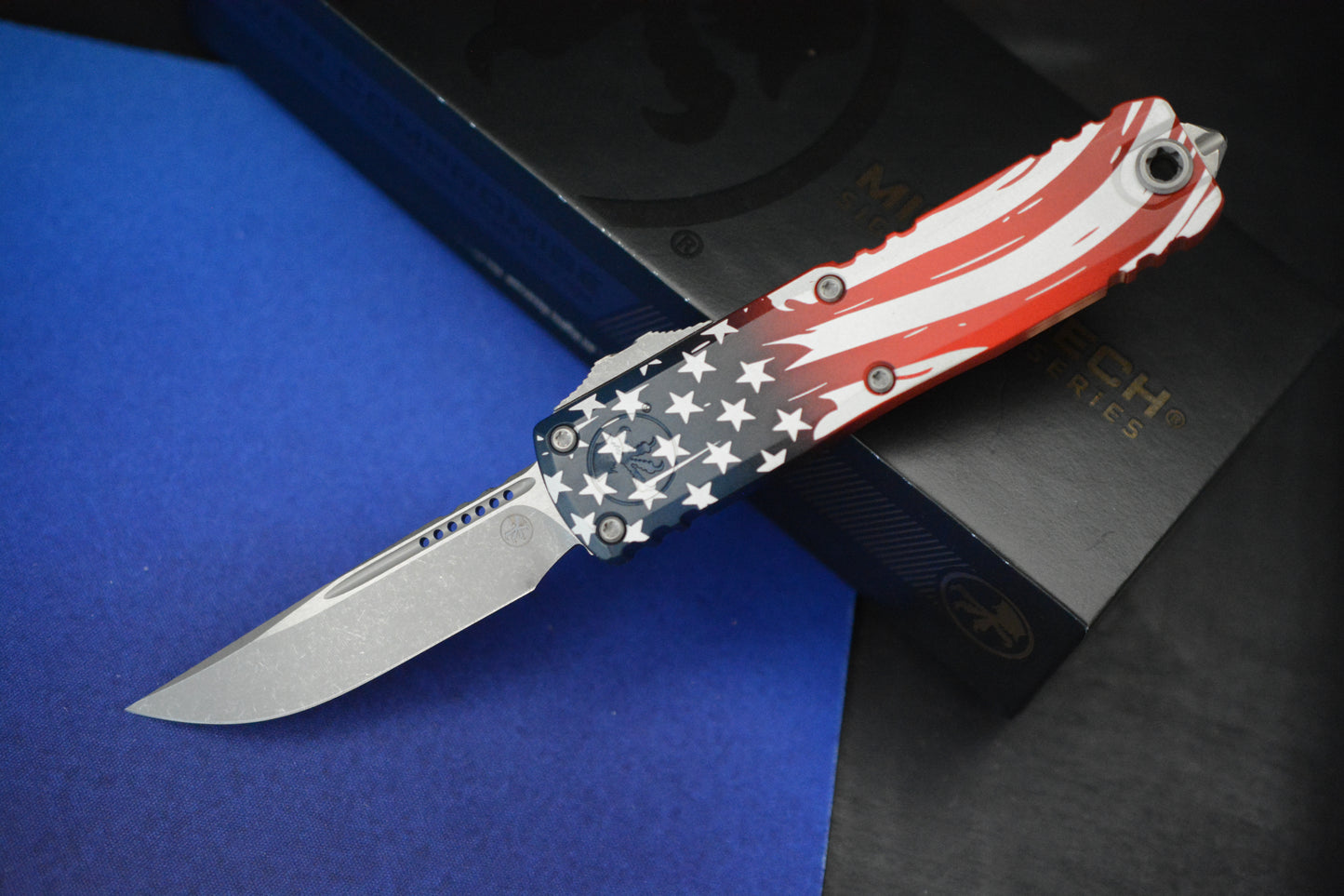 NEW Microtech UTX-85 Gen IV S/E Fourth of July / America 250 Edition