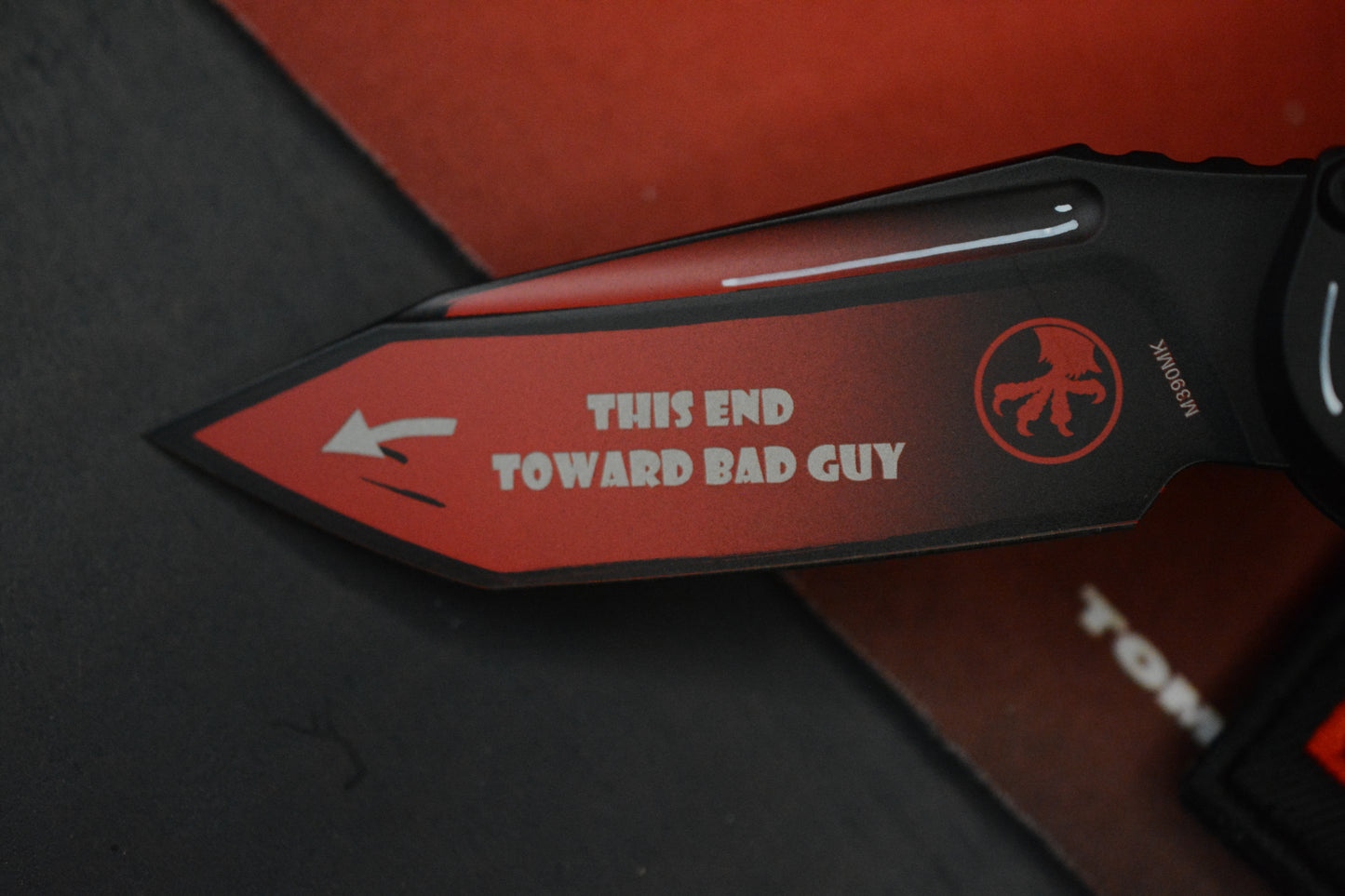 NEW Microtech LUDT 3.5" T/E Gen III Deadpool Edition