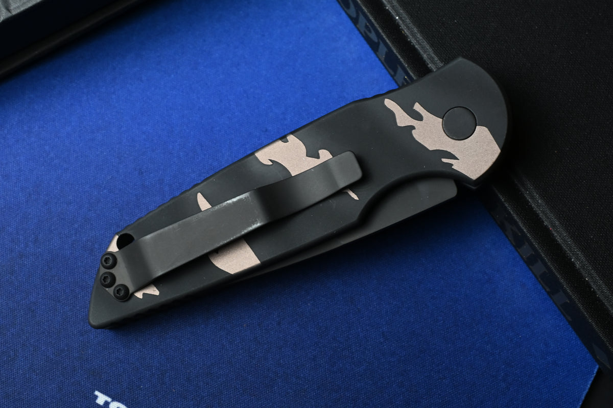 Protech Tactical Response 3 Sandstorm Operator Texas Blade Show EXC