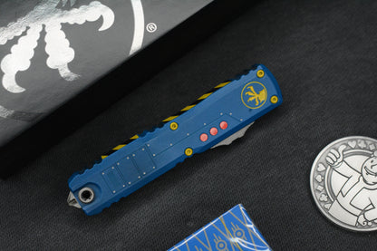 Microtech Ultratech ZBP Fallout Special Edition D/E w/ Radioactive Bead & T-51 Helmet Statue