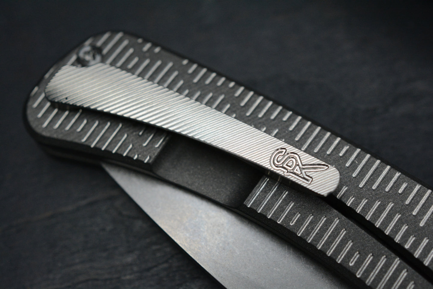 RARE SPK UTLD Gen4 Rev1 Lamia - XPJX Milling Elmax Drop Point Blade w/ TKW Patch