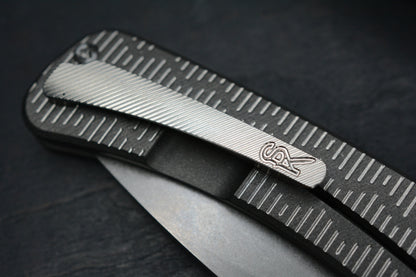 RARE SPK UTLD Gen4 Rev1 Lamia - XPJX Milling Elmax Drop Point Blade w/ TKW Patch