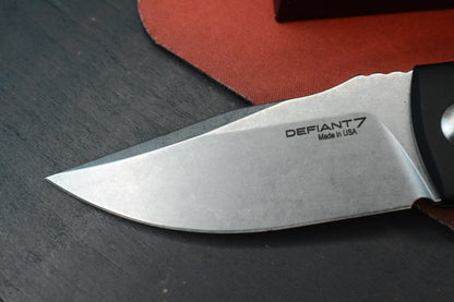NEW Defiant 7 VALMARA Prototype - Black Handle / CPM-154