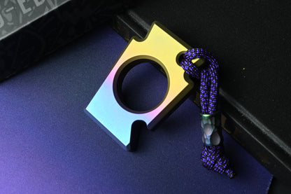NEW OEGEDC Keystone Gradient Cerakote SFK Bottle Opener w/ Rocked Bead