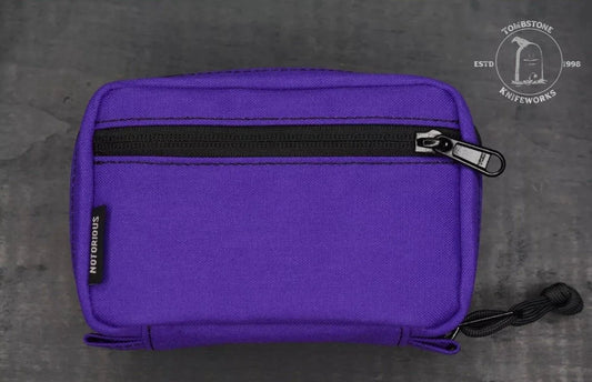 RARE Notorious EDC “All Good” Pouch Purple w/ SOLD OUT Notorious EDC Patches