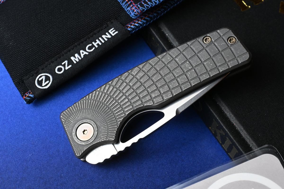 NEW Oz MachineCo Roosevelt - Radial Frag Scales MagnaCut / Bronze Ano Accents