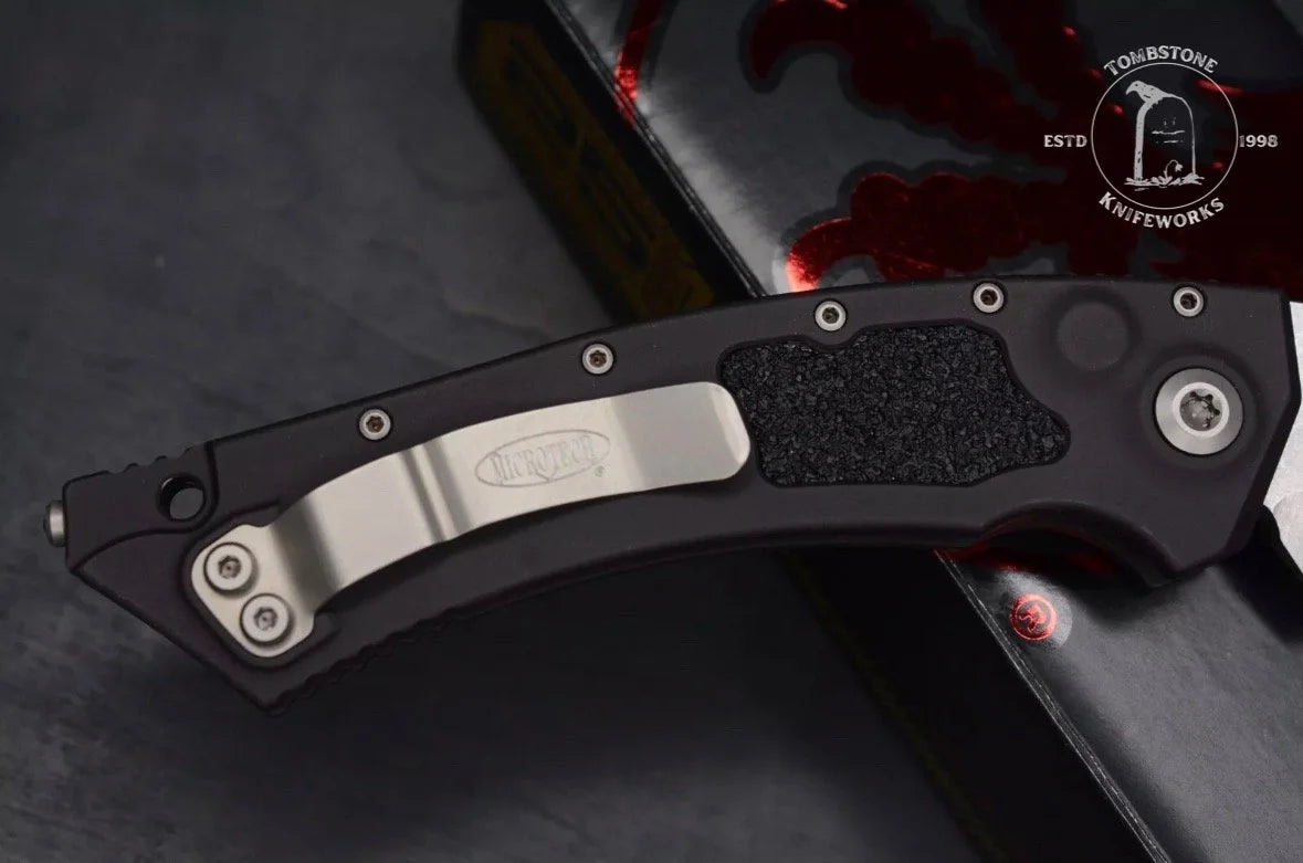 Microtech Hawk Auto Stonewashed Proof Run S/N 283