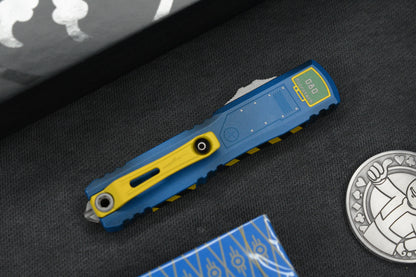 Microtech Ultratech ZBP Fallout Special Edition D/E w/ Radioactive Bead & T-51 Helmet Statue