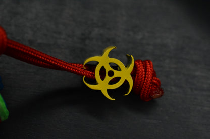 NEW Microtech LUDT Gen-III T/E - “Caution Tape” Ghostbuster Special Edition