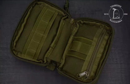 Notorious EDC All Good Pouch AGP Full Cro OD Green w/ Beer Bomb Patch SOLD OUT