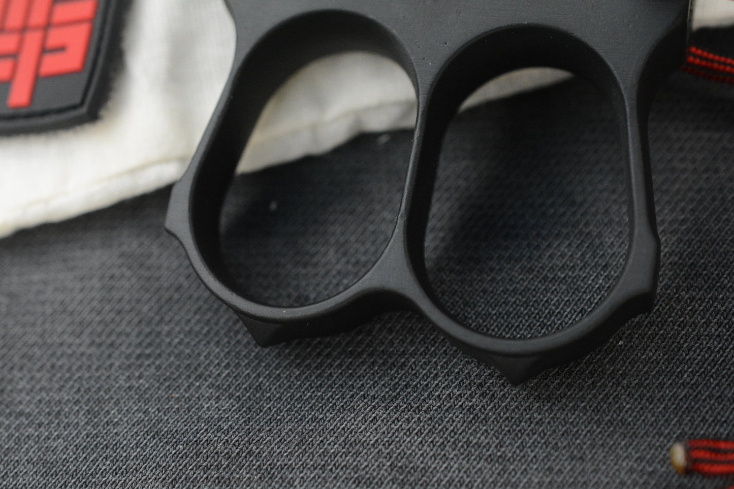 RARE Bawidamann x Monkey Edge 1918 Brass Black Cerakote 2FK w / Monkey Bead