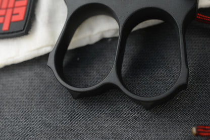 RARE Bawidamann x Monkey Edge 1918 Brass Black Cerakote 2FK w / Monkey Bead