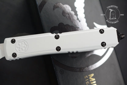 Microtech Ultratech S/E STD Storm Trooper White Deep Engraved
