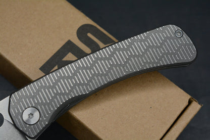 RARE SPK UTLD Gen4 Rev1 Lamia - XPJX Milling Elmax Drop Point Blade w/ TKW Patch