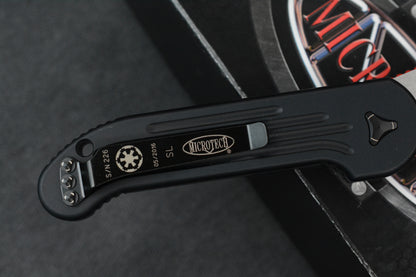 RARE Microtech LUDT Sith Lord Red Elmax Blade / Milled Black Handles SN 226 05/2016