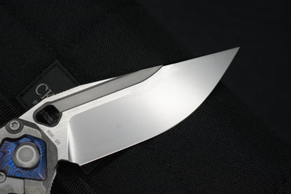 RARE Custom Knife Factory x Marfione Ratax Zircuti / M398 Swedge /One Piece Hdle