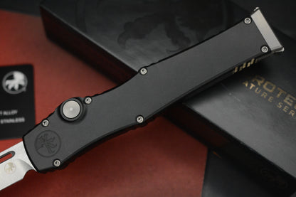 NEW Microtech HALO VII - Hardcoat Ano Black / Clip Point M390K Blade / 07/2026