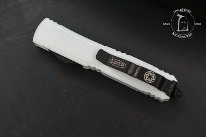 Microtech Ultratech S/E STD Storm Trooper White Deep Engraved