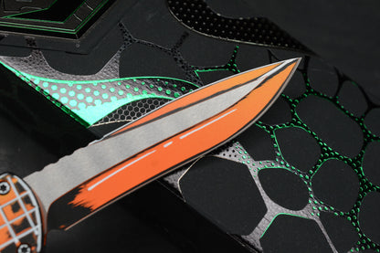 NEW Heretic Manticore E Cell Shaded Orange D/E Recurve - OTF SN 002