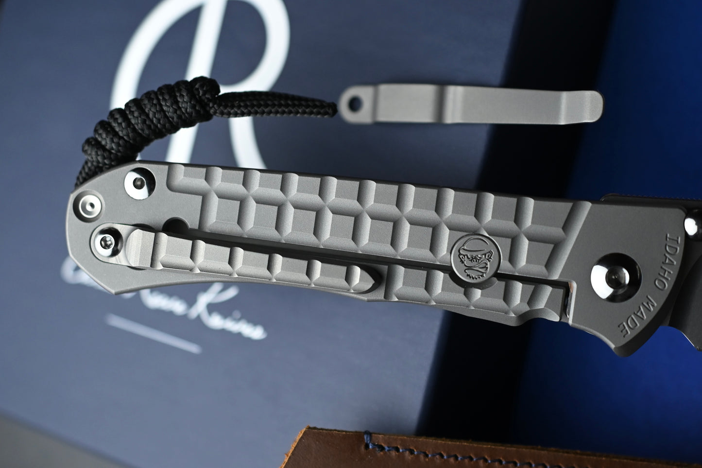 RARE Chris Reeve x Monkey Edge Umnumzaan MEFP GB / MagnaCut w/ Frag Pocket Clip