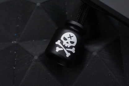 NEW OEGEDC Good Luck Pry Bar Black Cerakote 6AL4V Ti w/ Rare Poison Bead