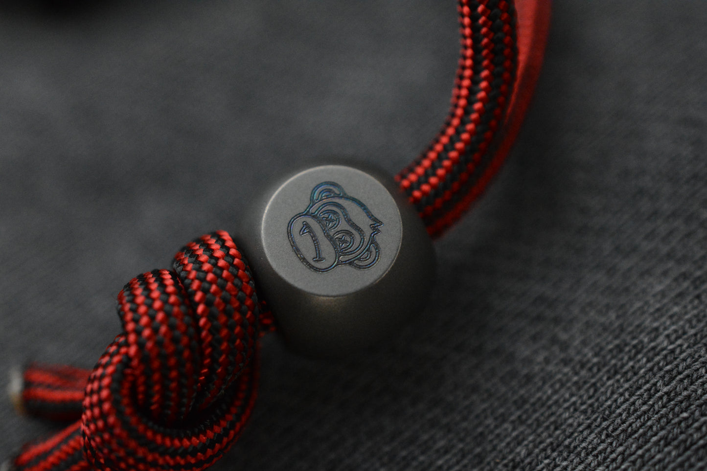 RARE Bawidamann x Monkey Edge 1918 Brass Black Cerakote 2FK w / Monkey Bead