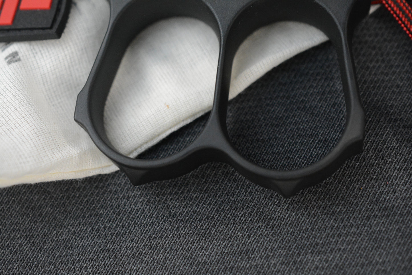 RARE Bawidamann x Monkey Edge
1918 Aluminum Black Cerakote 2FK w/ Tri Side Monkey Bead