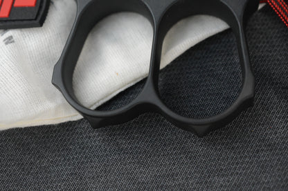 RARE Bawidamann x Monkey Edge
1918 Aluminum Black Cerakote 2FK w/ Tri Side Monkey Bead