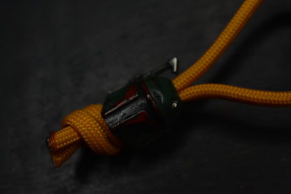 NEW Heretic Manticore X Bounty Hunter OTF - Black Magnacut T/E SN 248 w/ Boba Fett Bead