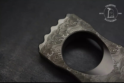 Prometheus Design Werx SPD Ti Knuck Driver w/F**k Face Homage Bead