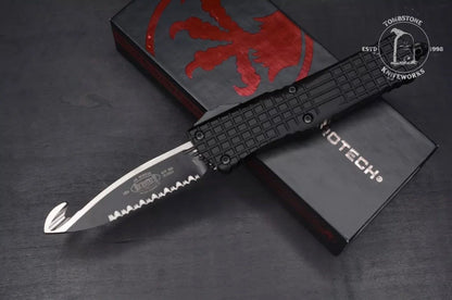 Microtech Combat Troodon - Frag HS Rescue Tactical Full Serrated