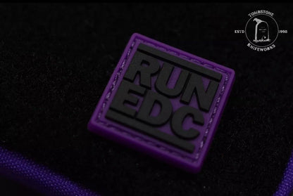 RARE Notorious EDC “All Good” Pouch Purple w/ SOLD OUT Notorious EDC Patches