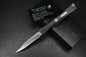 NEW Microtech Nemesis IV OTF - Stonewash D/E Black Aluminum Handle