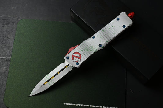 RARE Microtech Combat Troodon Ghostbuster D/E Signature Series