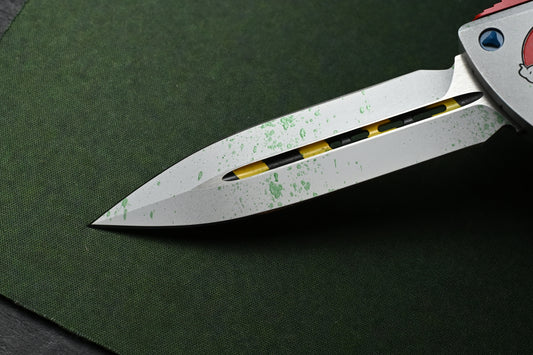 RARE Microtech Combat Troodon Ghostbuster D/E Signature Series