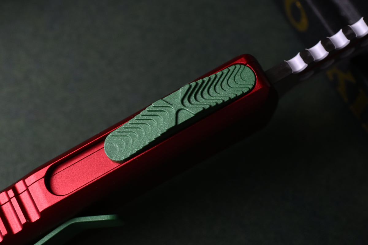 RARE Microtech UTX-85 Warhound Christmas Signature Series “Yippee Kai Yay” - SN 60 of 70 Made