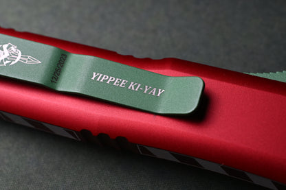 RARE Microtech UTX-85 Warhound Christmas Signature Series “Yippee Kai Yay” - SN 60 of 70 Made