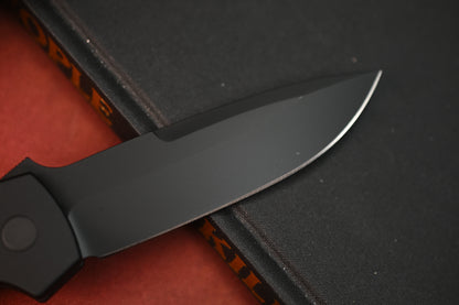 NEW Protech x Terzuola ATCF Operator w/ Aluminum Handles / Black DLC Magnacut w/ Zip Pouch & Patch ( w/o Box - READ DESC)