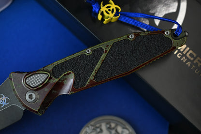 NEW Microtech SOCOM Elite AUTO Outbreak Spearpoint M390 Limited Edition w/ Fallout Bead & Coin