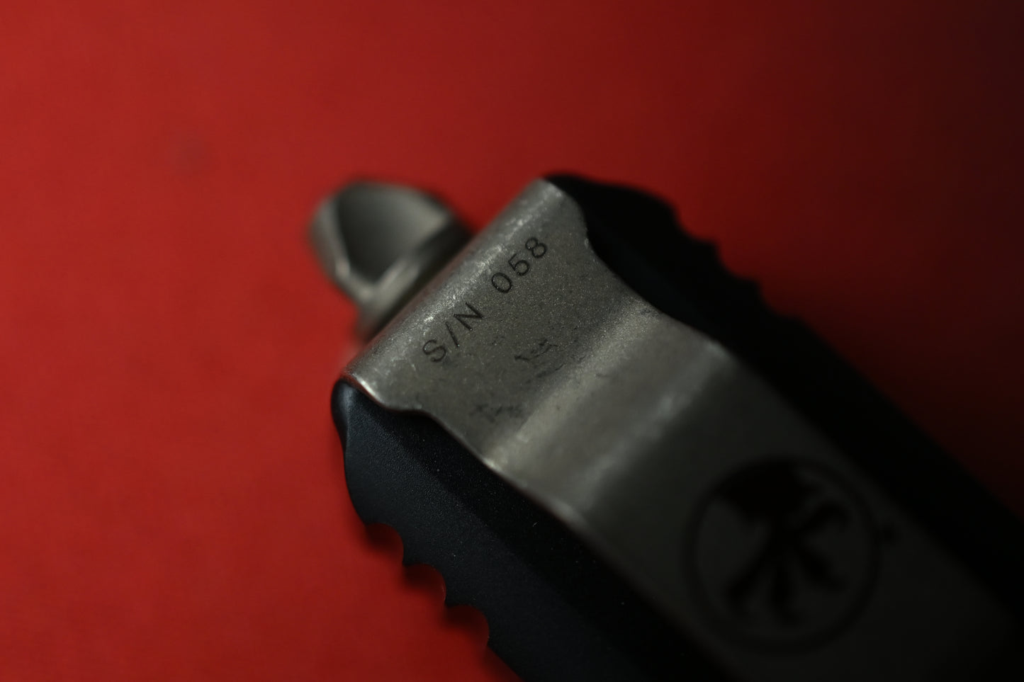 NEW Microtech Ultratech T/E Memento Mori Death Card 08/2021